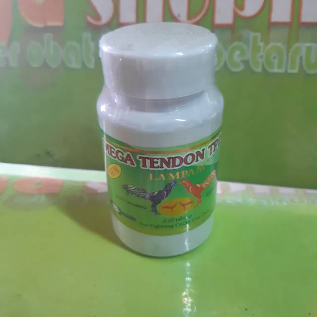 Mega tendon obat ayam berotot doping pukul kuat lampam