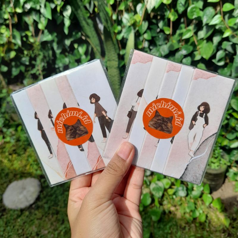 

[Isi 5] Pembatas Buku (Bookmark) Lucu OOTD Series