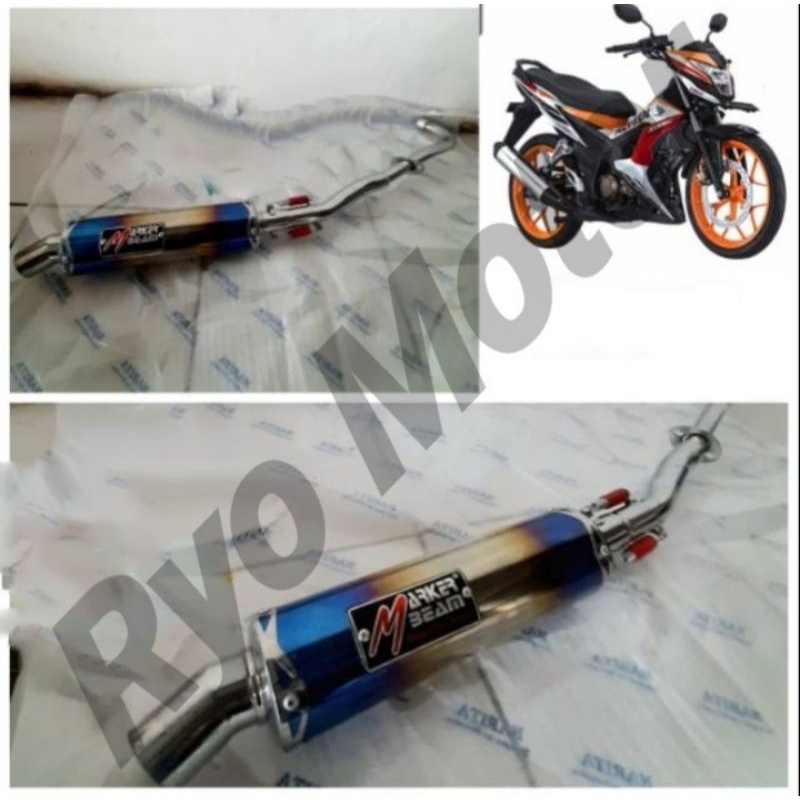 Knalpot snapot Racing Honda Sonic