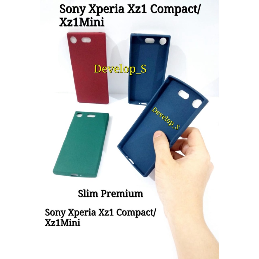 Slim Premium Matte Pasir Sony Xperia XZ1 Compact / XZ1Mini - Xz2 Compact / XZ2Mini