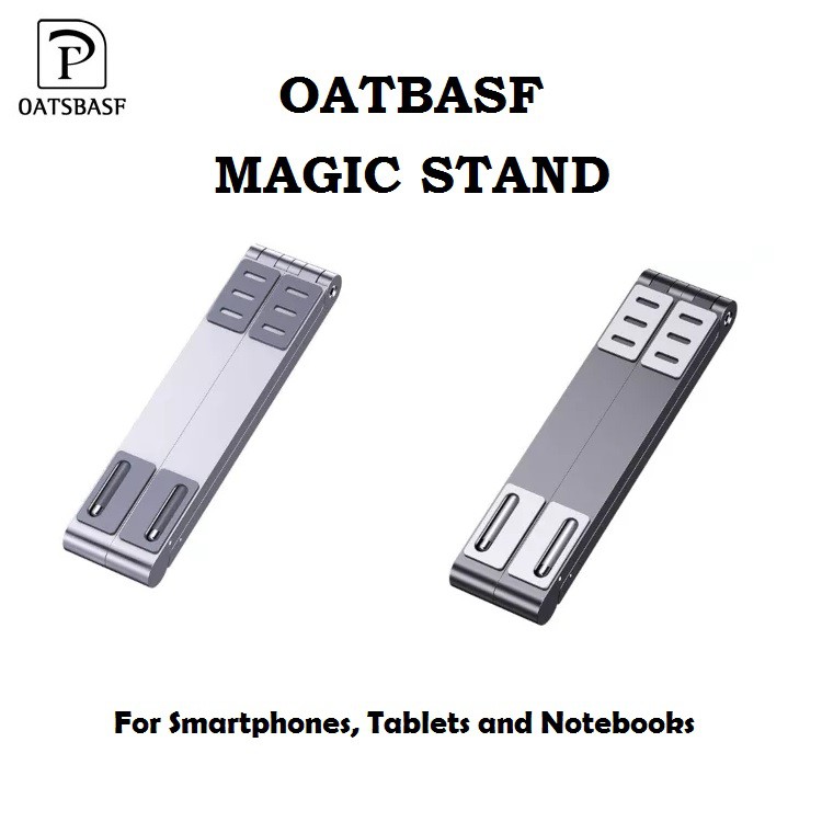 OATBASF Magic Stand - Foldable Stand for Phone Tablet and Laptop