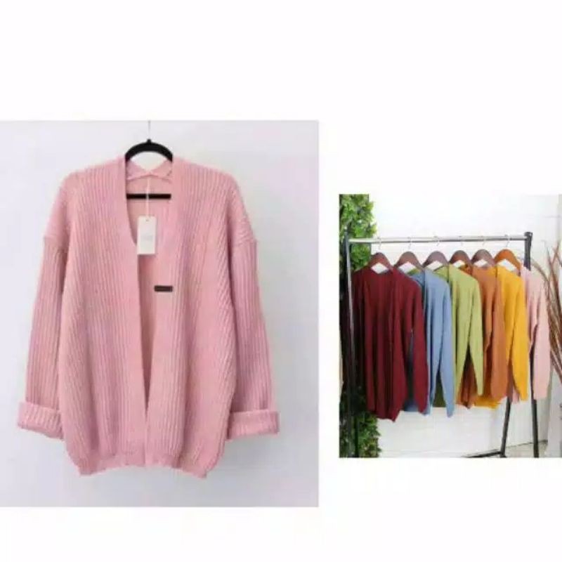 [BISA COD] CARDIGAN RAJUT BERSKA PREMIUM.-1