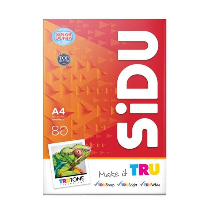 

KERTAS HVS SIDU A4 80 GRAM