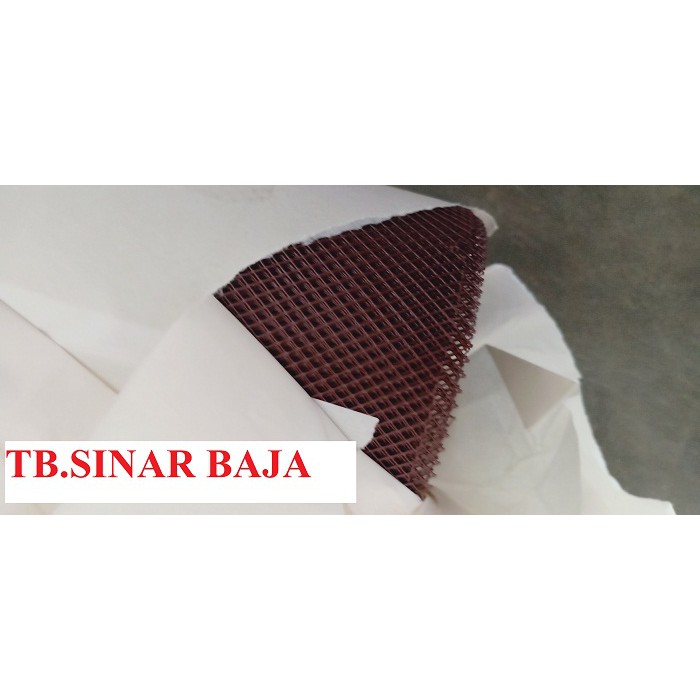 Kawat Ram Nyamuk Parabola Alumunium Coklat