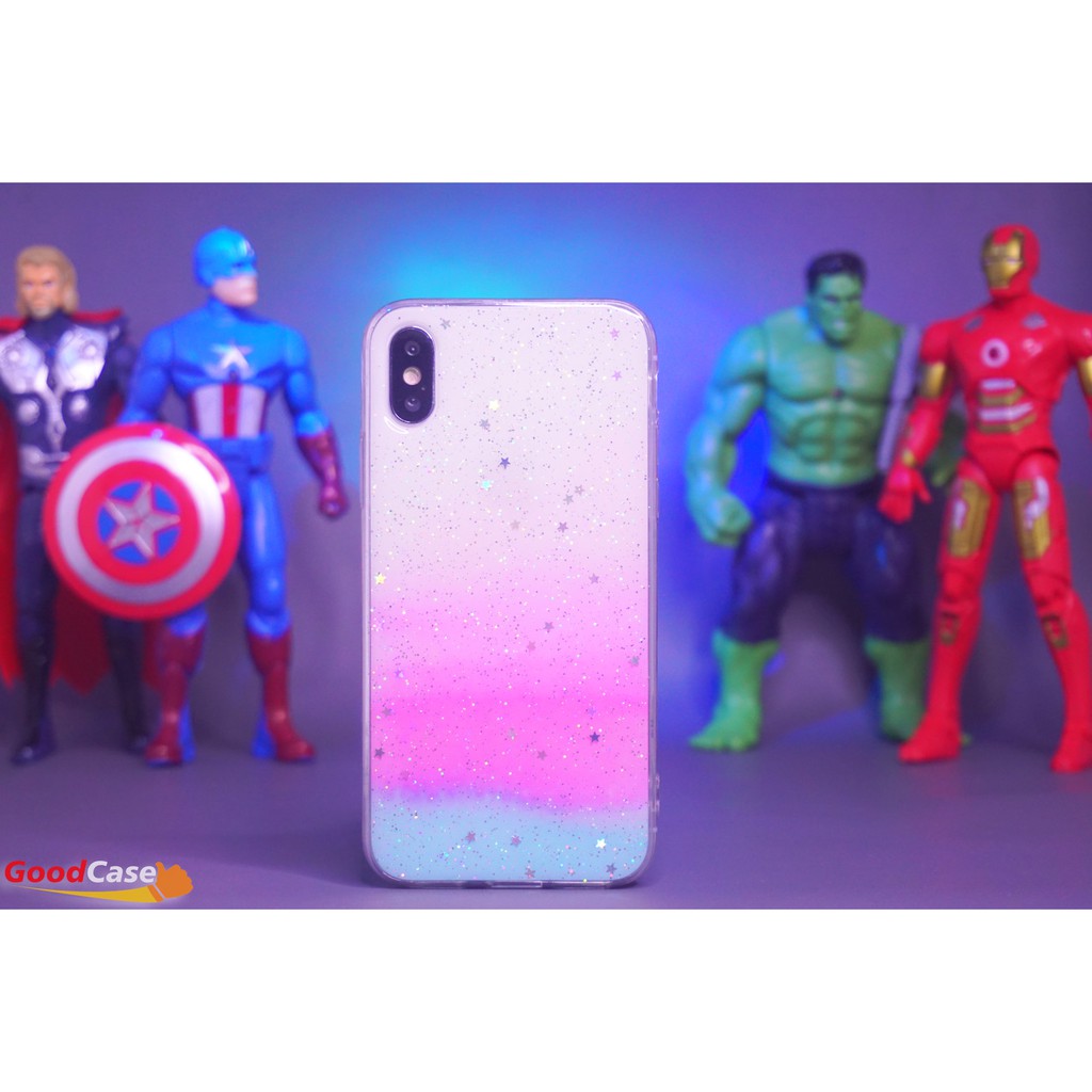 GoodCase - Case Xiaomi Mi6X/ A2 | Redmi 4A | 4X | 5A | 6A Softcase Rainbow Plus Holder Popsocket