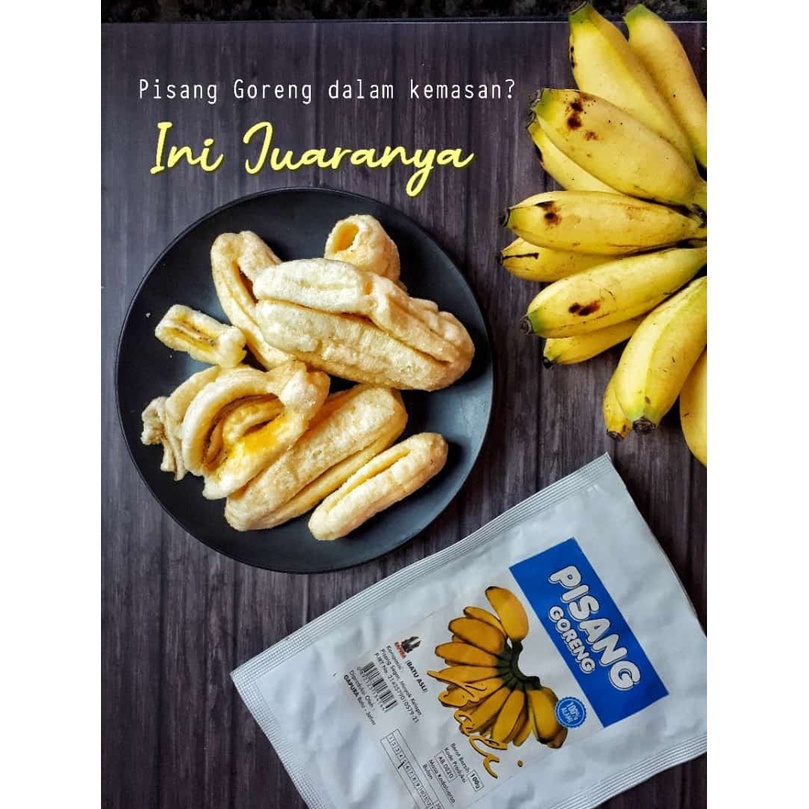 

KERIPIK PISANG / PISANG GORENG (Berat Bersih 100 gram berat vol 300gr)