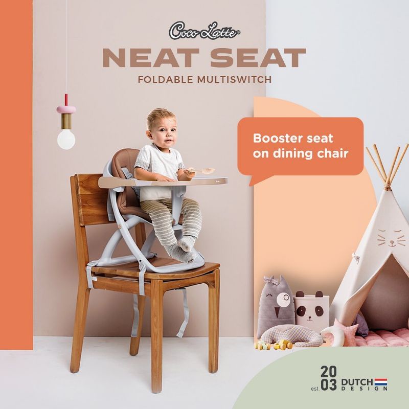 Makassar - Kursi Makan Baby Chair Cocolatte High Chair Neat Seat Multiswitch Multi Switch