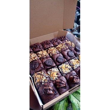 

brownies Fudgy sekat