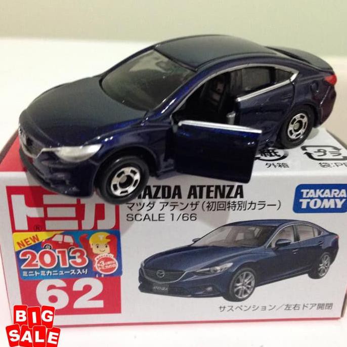 MAINAN Mazda Atenza black no 62 Tomica MURAH
