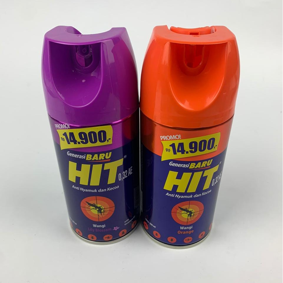 HIT ANTI NYAMUK &amp; KECOA SPRAY 200ML