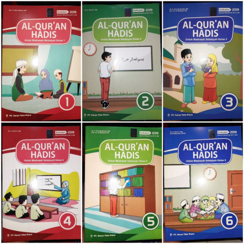 

Al qur'an hadis kelas 1 2 3 4 5 6 SD/MI Karya Toha Putra