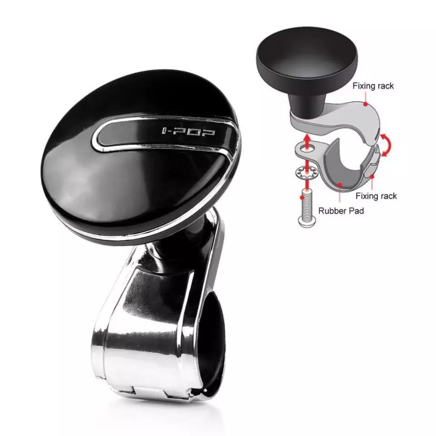 IPOP POWER HANDLE STIR STEERING KNOB PEMUTAR I-POP MOBIL UNIVERSAL