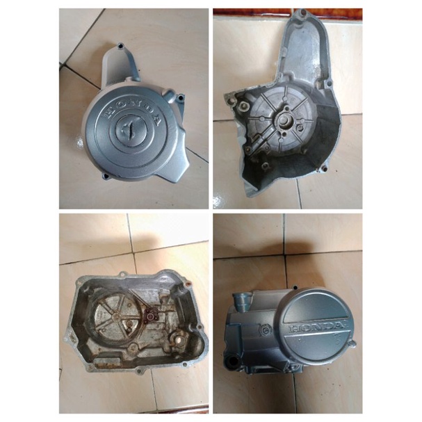 Bak Blok Kalter Cover Mesin kanan kiri Honda Supra x lama Astrea Grand ori