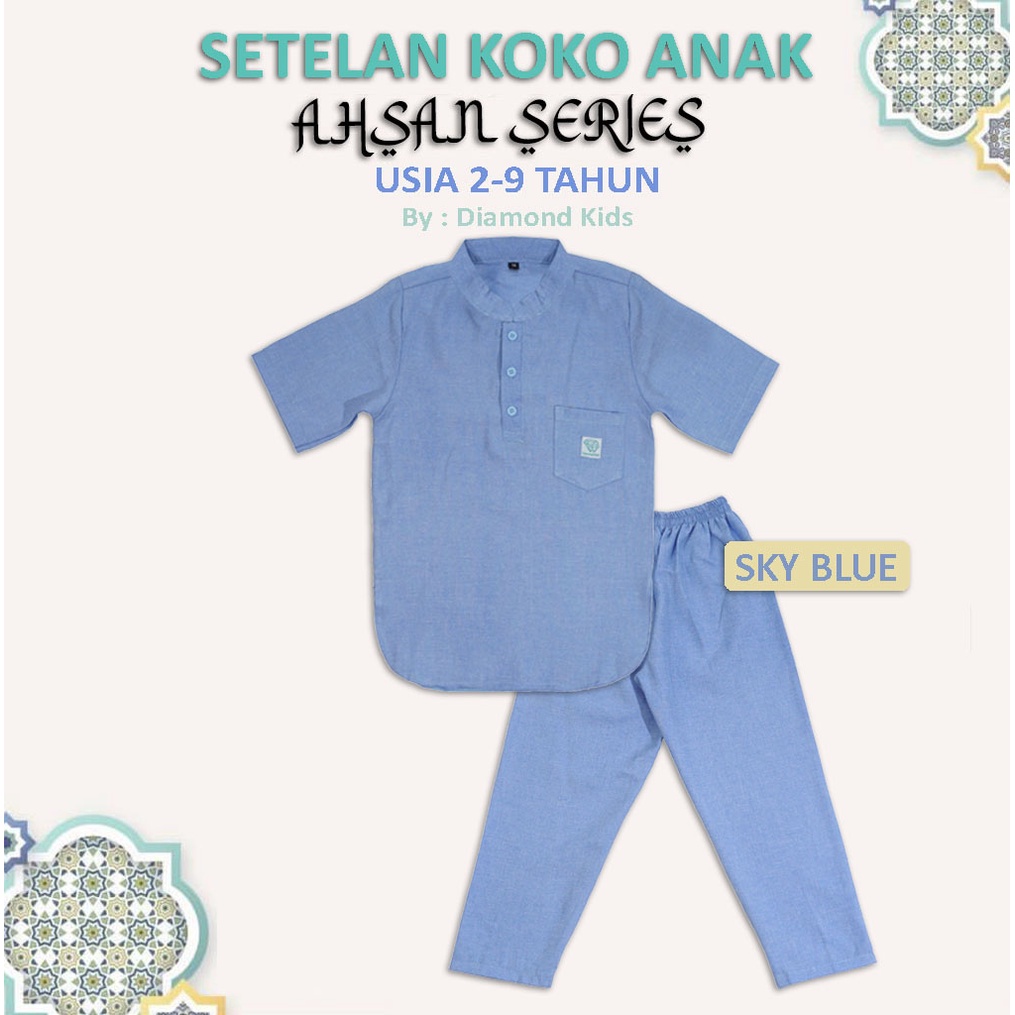 SETELAN STELAN BAJU MUSLIM KOKO PAKISTAN GAMIS KURTA TOYOBO MADINAH ANAK LAKI LAKI COWOK COWO BAYI B