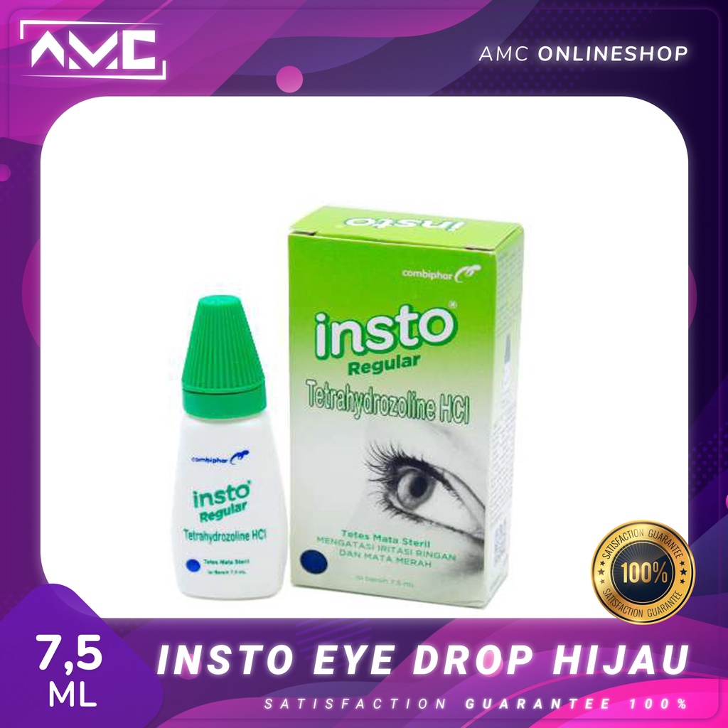 Jual Insto Eye Drop Hijau 7,5ml - Obat Tetes Mata | Shopee Indonesia