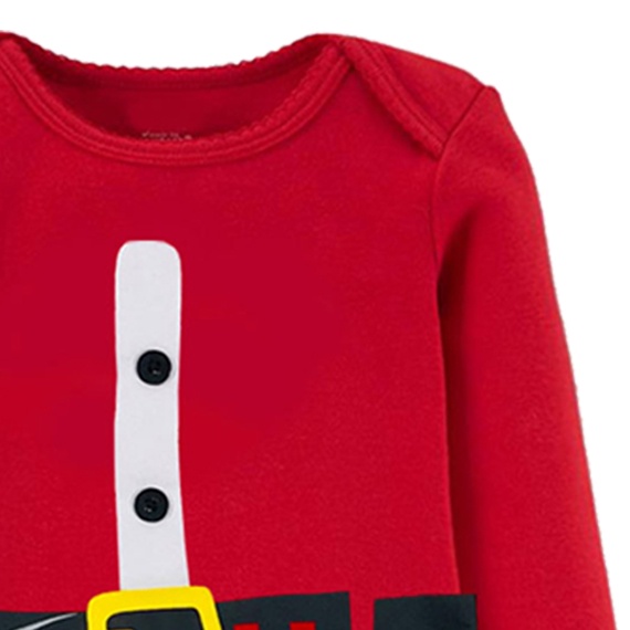 Hey Baby Classic Santa Romper-2