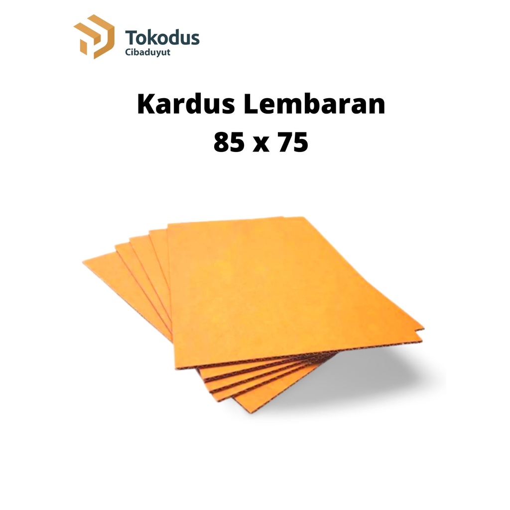

Kardus Lembaran | Kardus Karton Lembaran | Sheet B Flute | Dus Lembaran uk 85 x 75 cm - Tokodus Cibaduyut