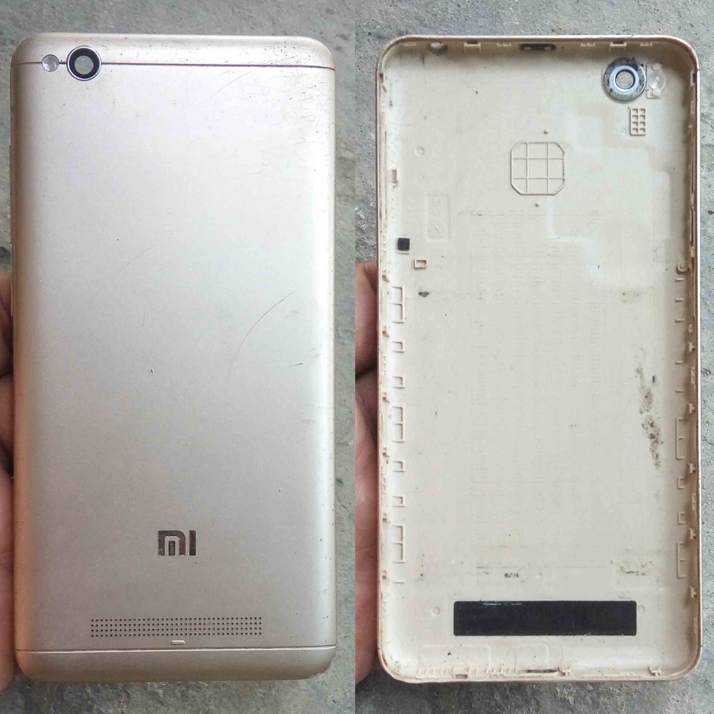 Backdoor Xiaomi Redmi 4a Tutup Belakang Redmi 4A Back door Casing belakang Xiaomi Redmi 4A Ori Copot