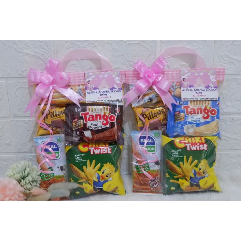 

paket ulang tahun/souvenir ulang tahun/snack ulang tahun/goodiebagultah