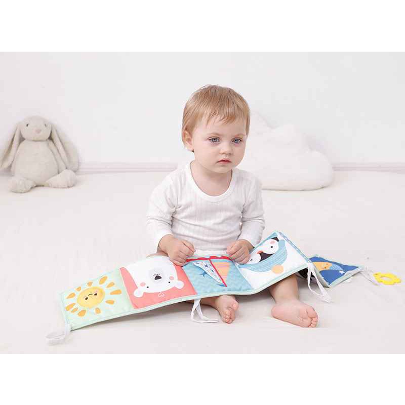 PINGUIN HANGING BED ACTIVITY | buku kain bayi | bumper baby box bayi