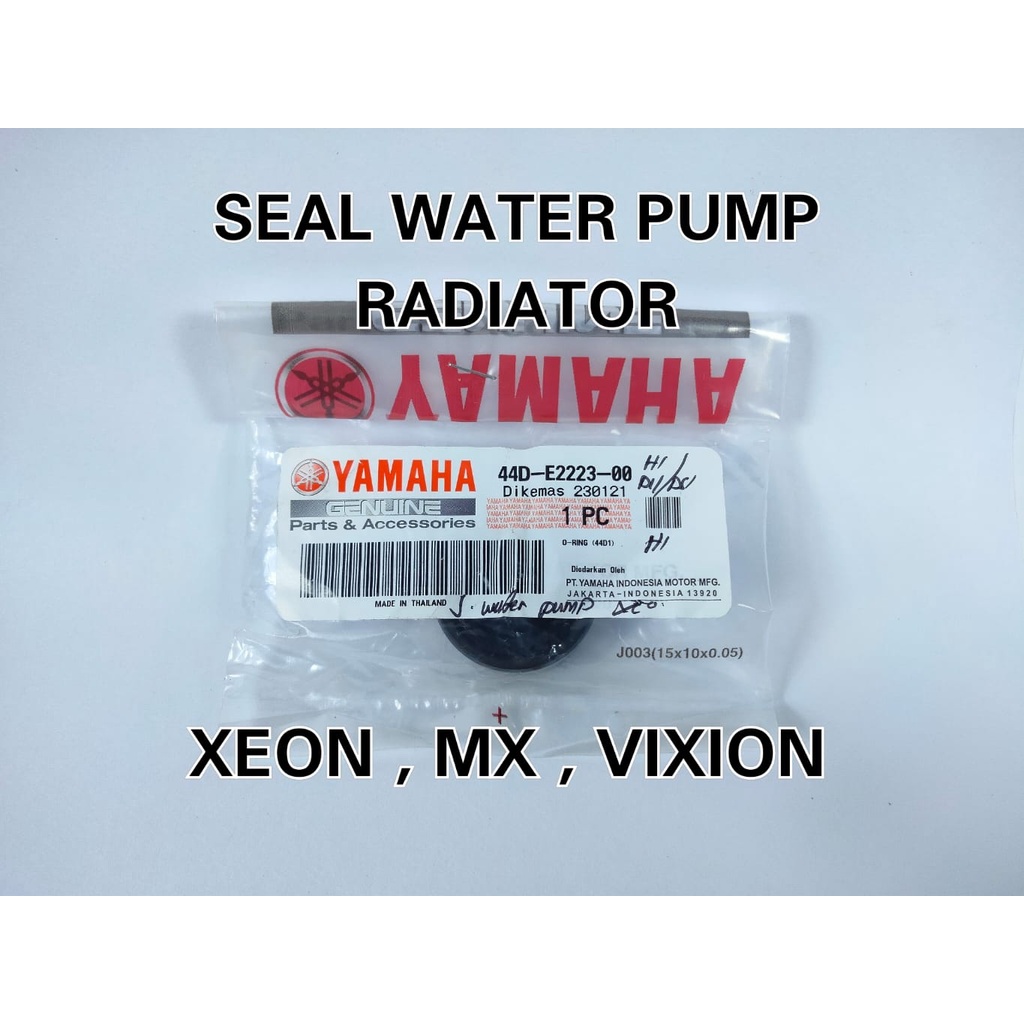 ORIGINAL SEAL WATER PUMP RADIATOR 44D PUM POMPA YAMAHA XEON JUPITER MX VIXION RC LAMA 135 NEW NVL FI
