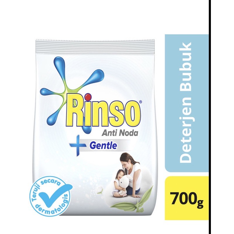 RINSO Gentle Deterjen Bubuk 700g