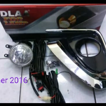 foglamp BUMPER bemper DEPAN lampu SOROT kabut toyota all new fortuner / VRZ 2016 -2021 MDL ORISINIL