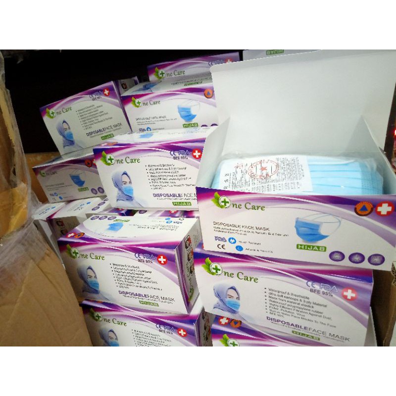 masker hijab onecare