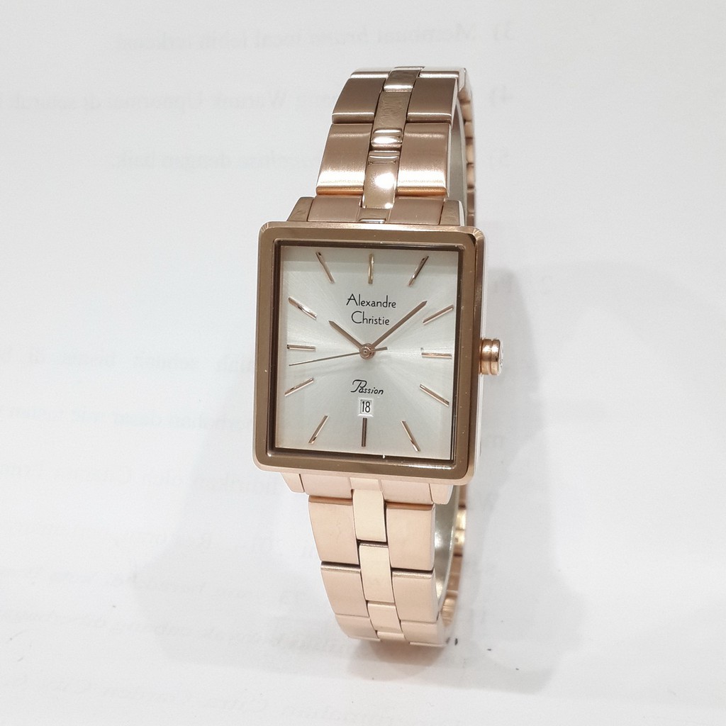 Alexandre Christie Passion 2894LDBRGSL Jam Tangan Wanita