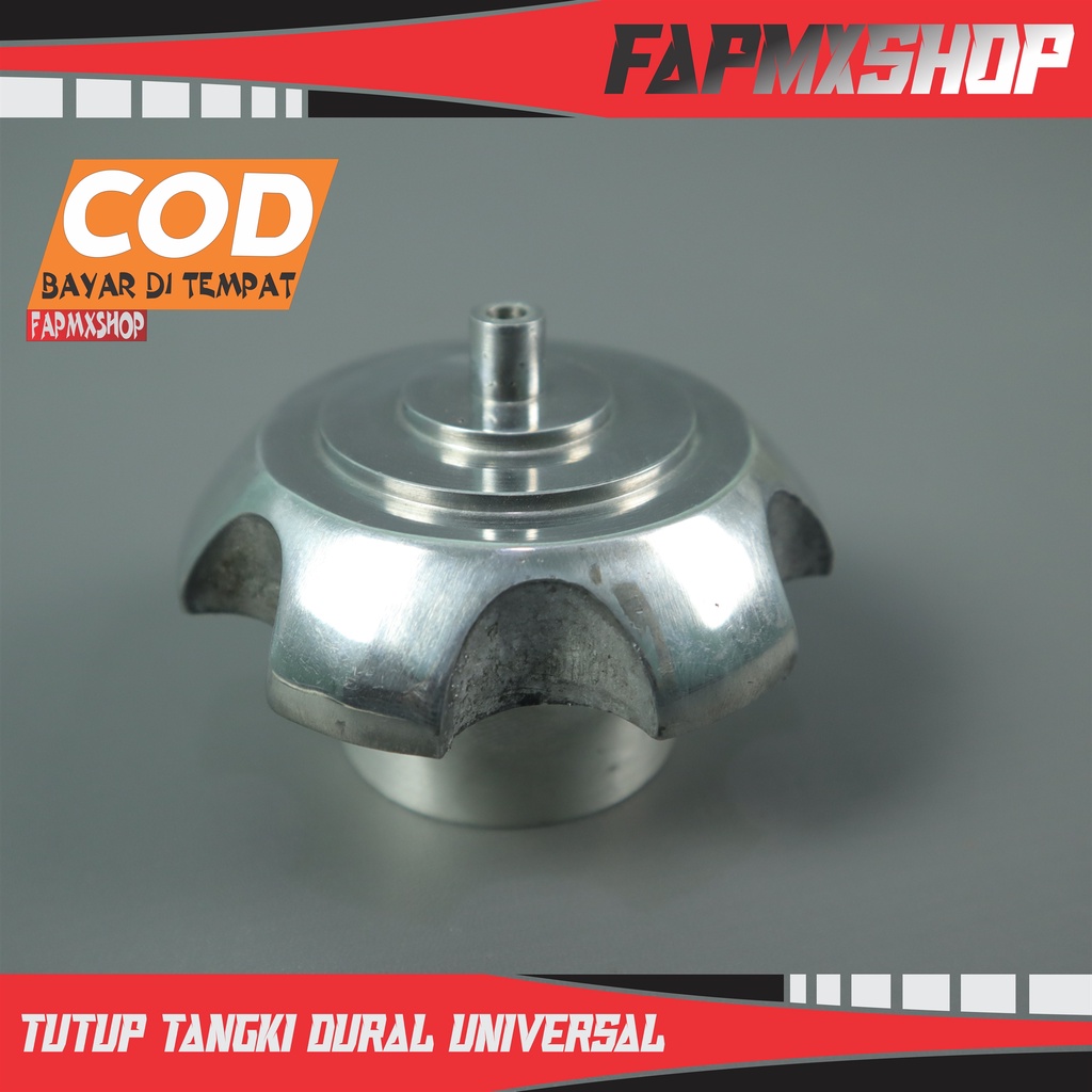 Tutup Tangki  UNIVERSAL KLX CRF TS125 Bahan Besi
