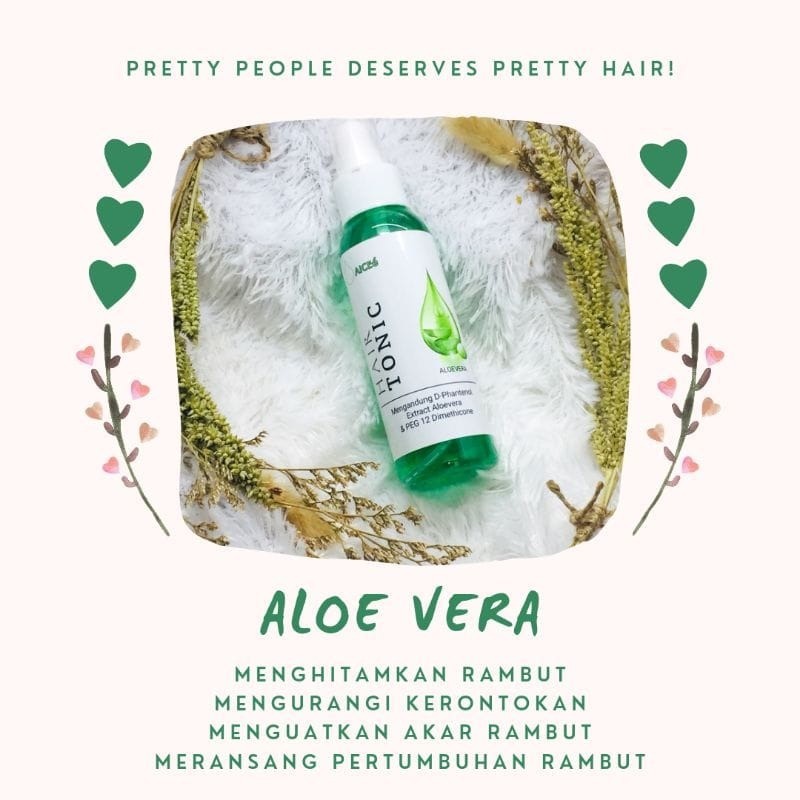 Hair Tonic By ACL BPOM Serum Tonik Vitamin Rambut Spray Ala Salon 60ml 100ml Treatment Anti Rontok Nutrisi Akar Kulit Kepala Aloevera Ginseng-2