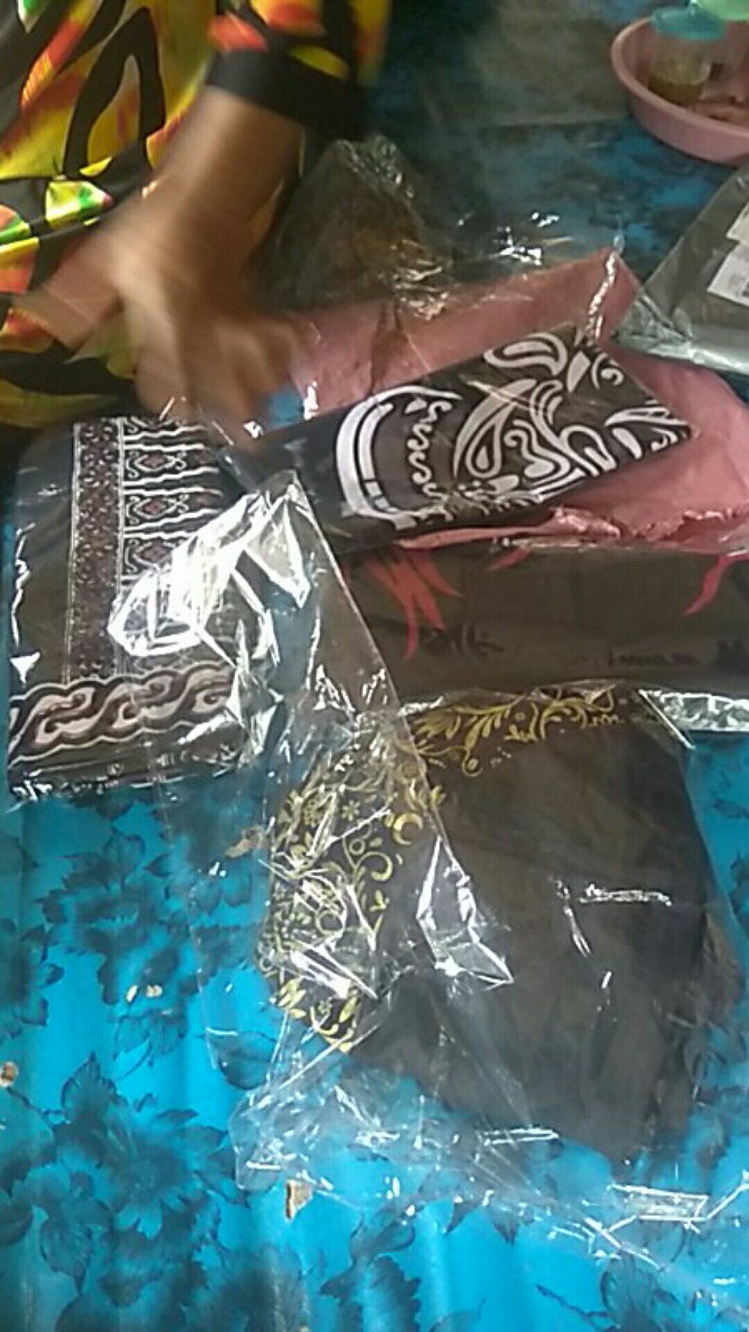 Kemeja Batik Pria Lengan Pendek Black Sweet ( Size  M, L, Xl, Xxl )