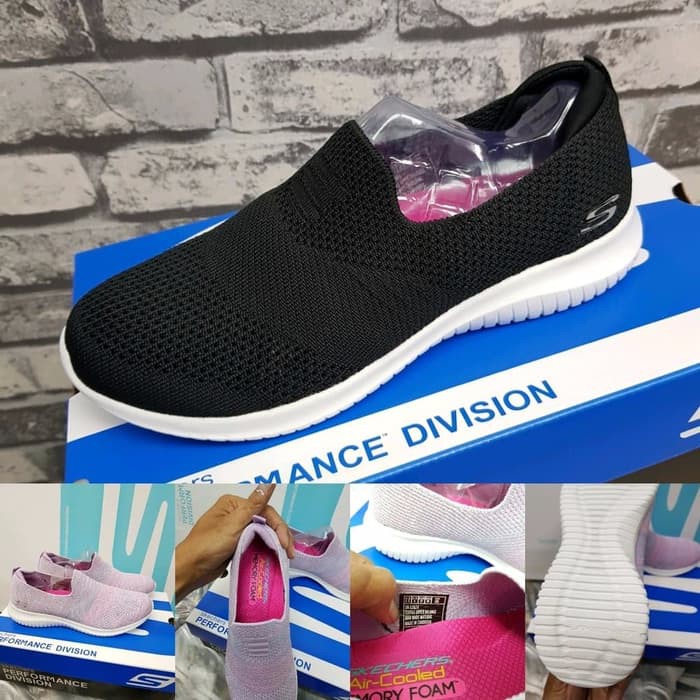 DISKON Sepatu Skechers Wanita SKECHERS ELITE FLEX TIPE TERINGAN SKECH