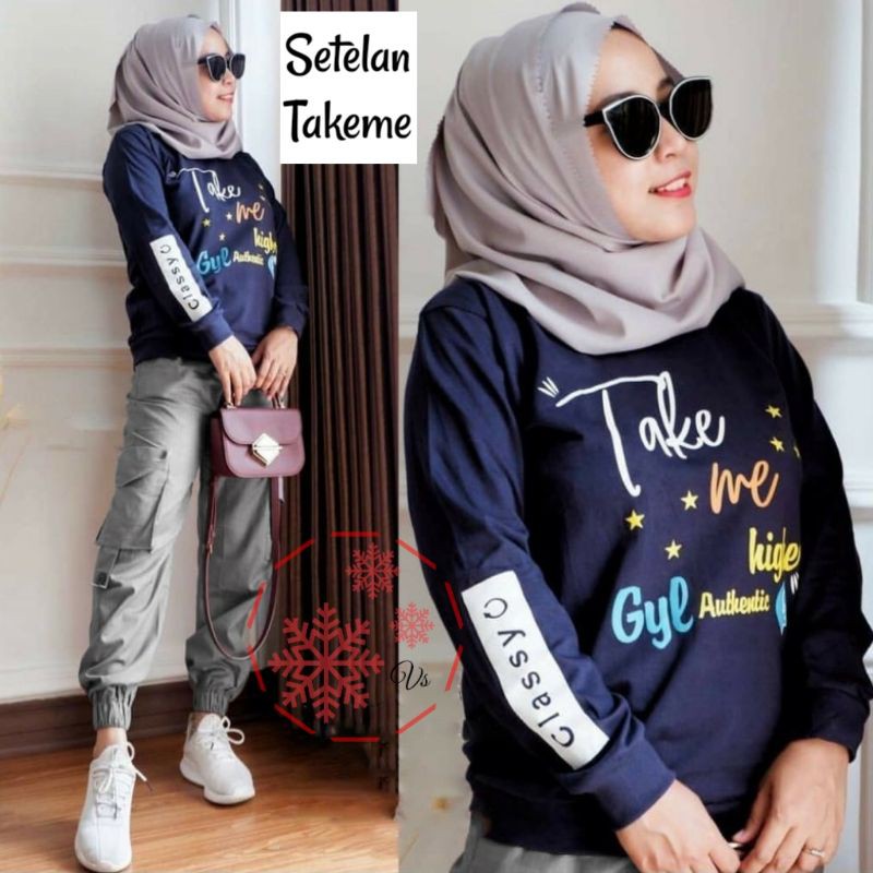ST TAKEME SV STELAN TAKEME STELAN KEKINIAN WANITA STELAN TERBARU MURAH