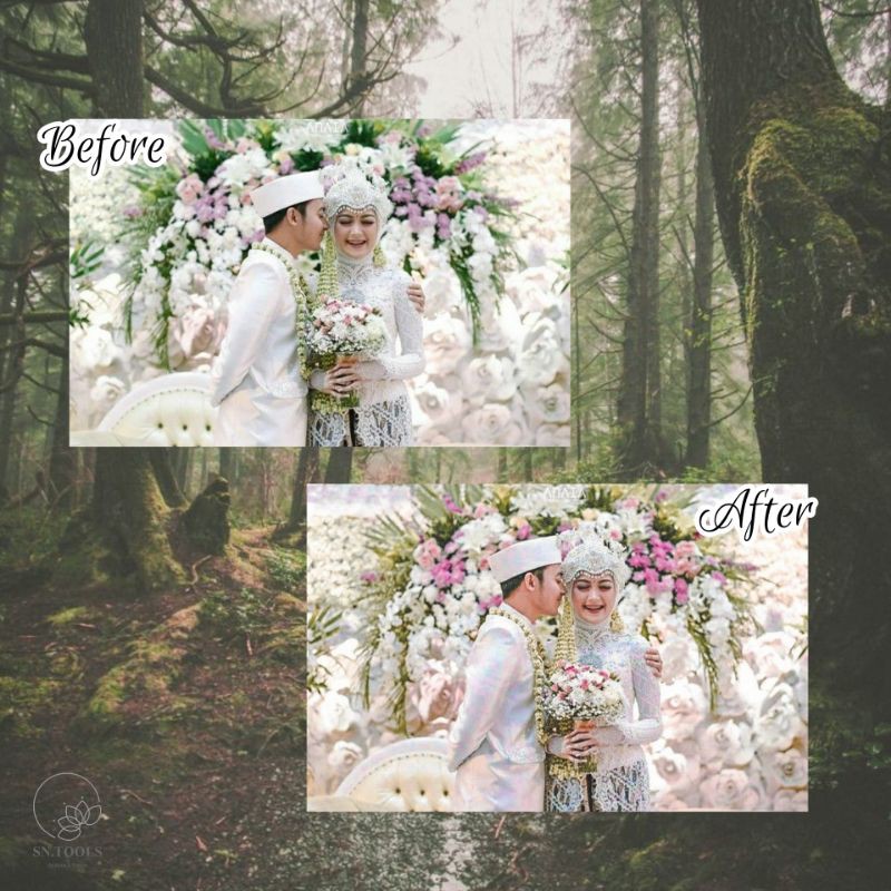 25 PAKET WHITE WEDDING PRESET PREMIUM // PRESET UNTUK PERNIKAHAN NUANSA PUTIH