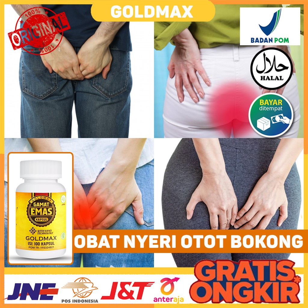 Jual Obat Nyeri Otot Bokong Sakit Tulang Ekor Pegal Linu Sakit