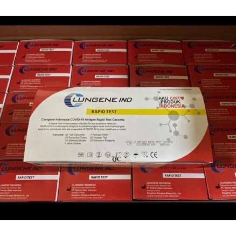 Test mandiri merah putih - Swab antigen test (Via Hidung)