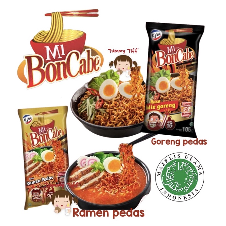 Mie Boncabe mie goreng / mie bon cabe / mi boncabe mi samyang richeese viral