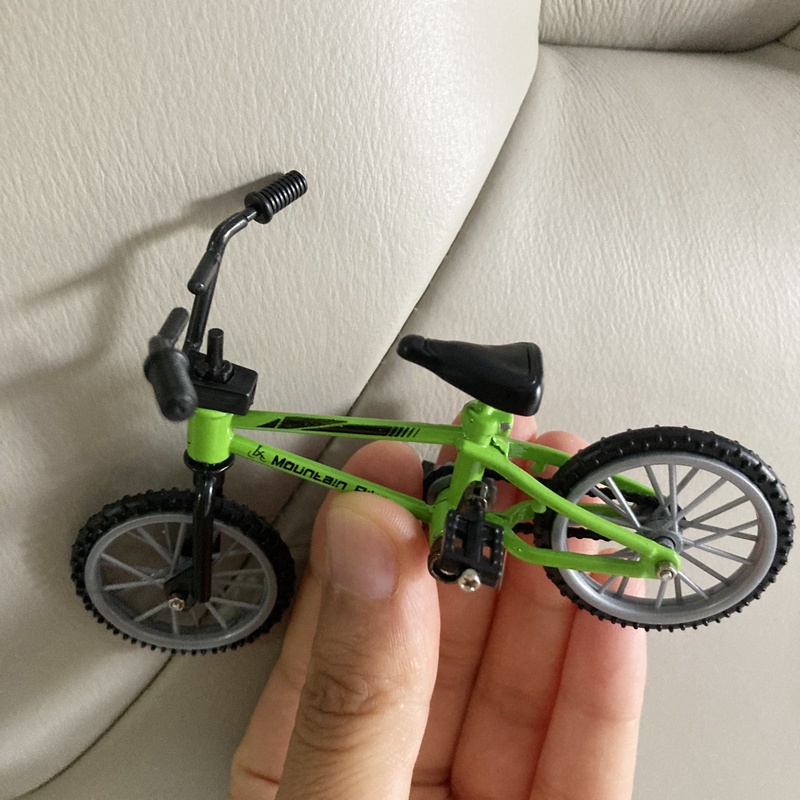 Mainan Sepeda Gunung Bmx Mini Bahan Metal Dengan Tali Rem Untuk Hadiah Anak Laki-Laki