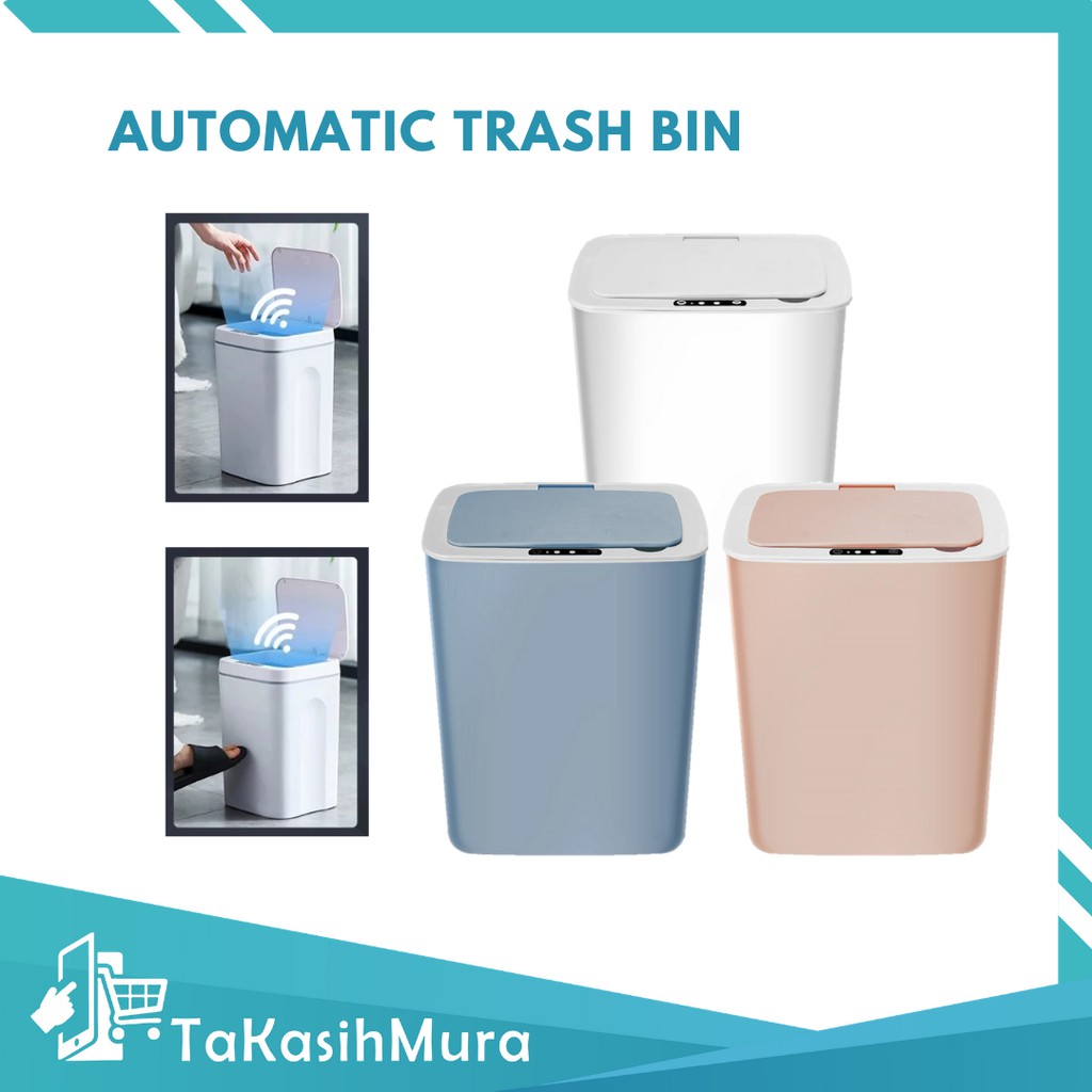 Smart Automatic Trash Bin Touchless Tempat Sampah Tong Sampah Sensor