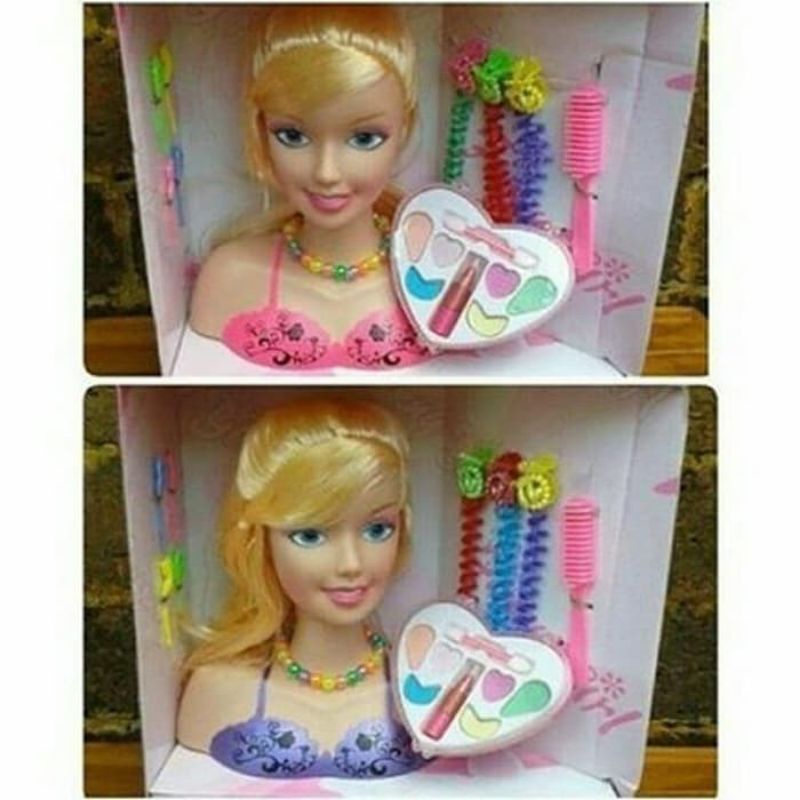 Barbie Merias Make Up /Dream Girl~MAINAN KEPALA BARBIE