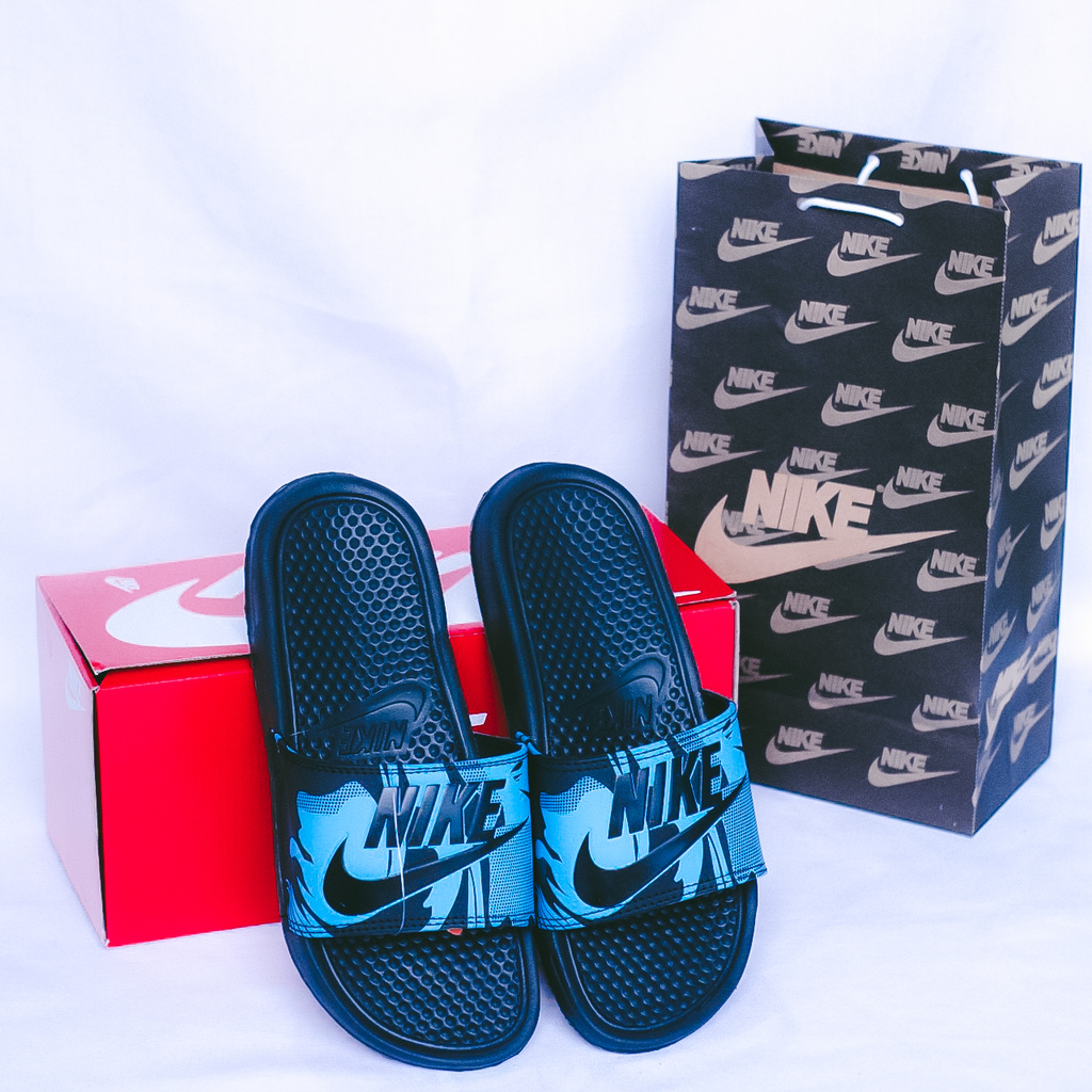 SANDAL SLOP PRIA ORIGINAL KEREN COWOK ORI SENDAL BRANDED TERBARU S5