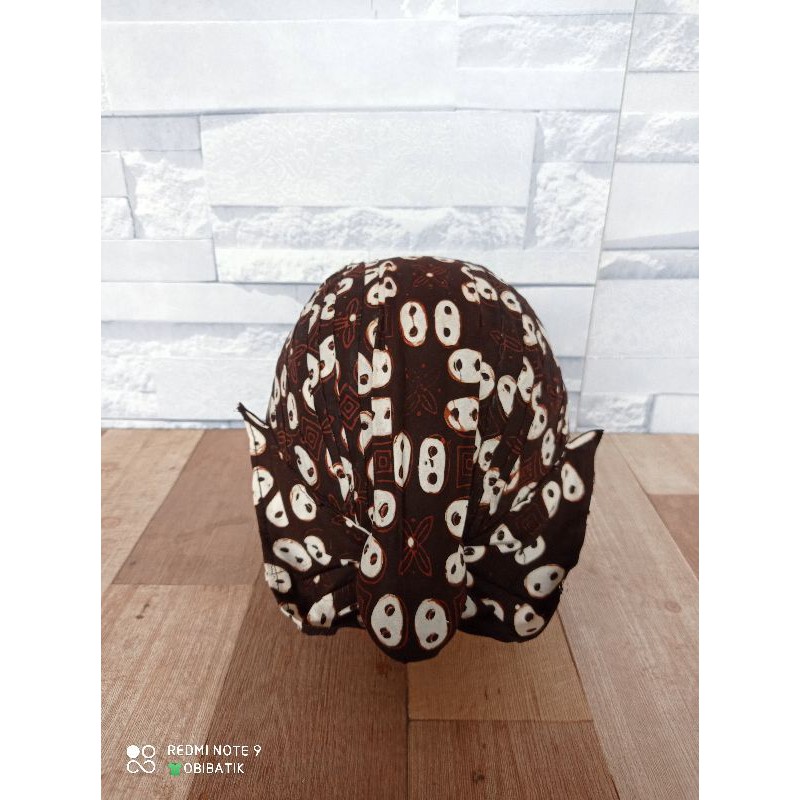 BLANGKON BATIK TULIS KAWUNG alusan