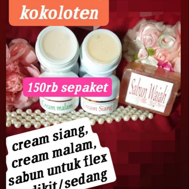 

Bisa COD... cream ampuh hilangkan flex, jerawat