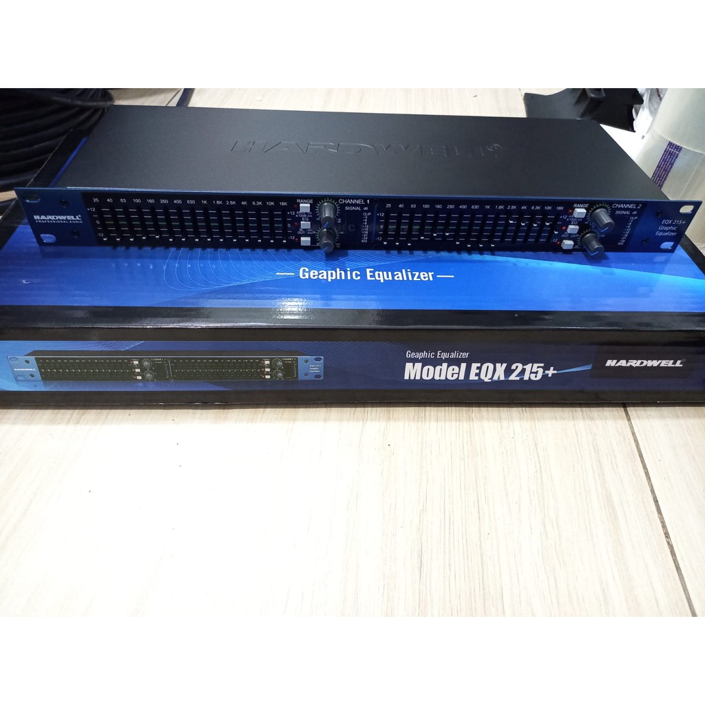 EQUALIZER HARDWELL EQX 215 +  equalizer equaliser hardwell EQX-215+