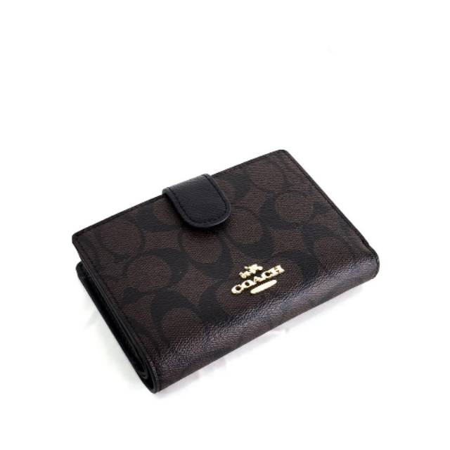 Coach Medium Corner Zip Wallet