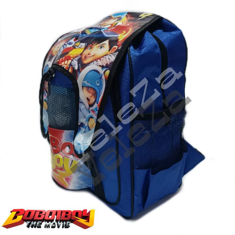 TAS RANSEL ANAK KARAKTER BOBOIBOY GRATIS BOTOL MINUM - TAS ANAK