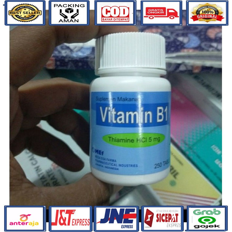 Vitamin B1 tablet. Vit B1 mef