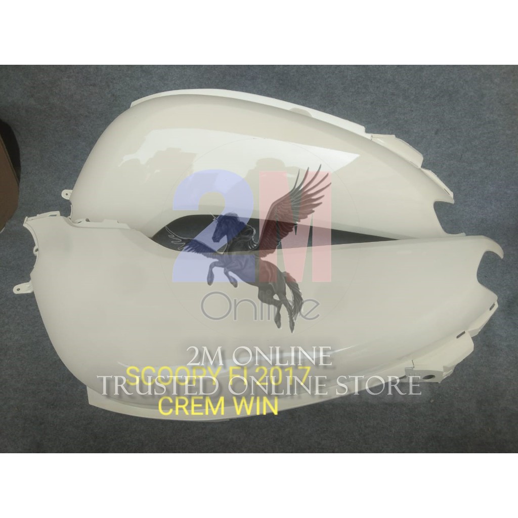 2m COVER BODY SCOOPY FI 17 KREM MERK WIN 83500-K93 83600-K93