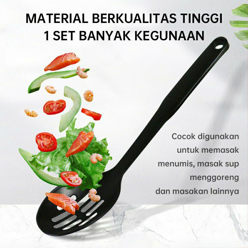 Souvenir Pernikahan Spatula Set isi 6 Pcs Cooking Set Accessories Kitchen Silikon Perlengkapan Rumah Masak